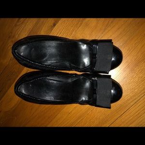 Franco sarto size 7.5 black pump with bow